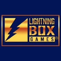 Lightning Box in a dark blue rectangle with iconic electricity bolt logo 
