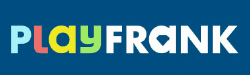 PLAYFRANK Casino logo in bold block lettering