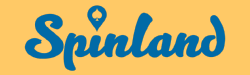 Spinland casino logo with ace of spades inset above the text